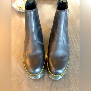 Dr Martens Black size 9 women’s platform boots.